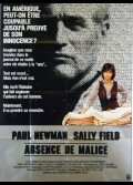 ABSENCE DE MALICE