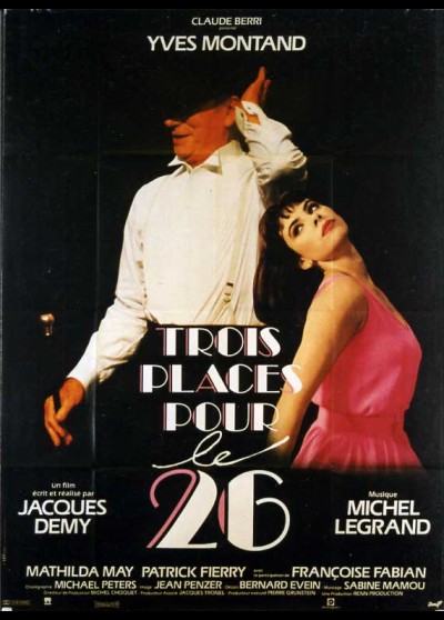 affiche du film TROIS PLACES POUR LE 26