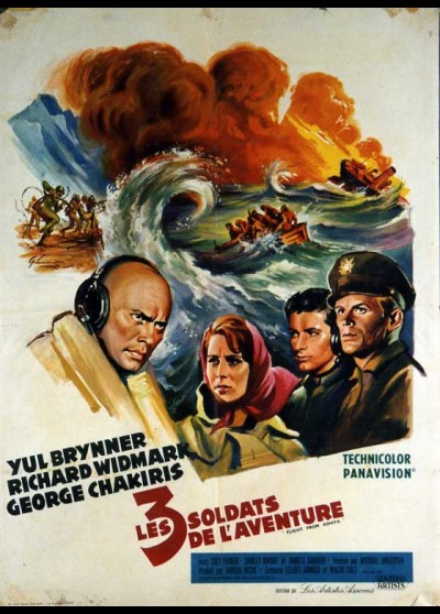 affiche du film TROIS SOLDATS DE L'AVENTURE (LES)