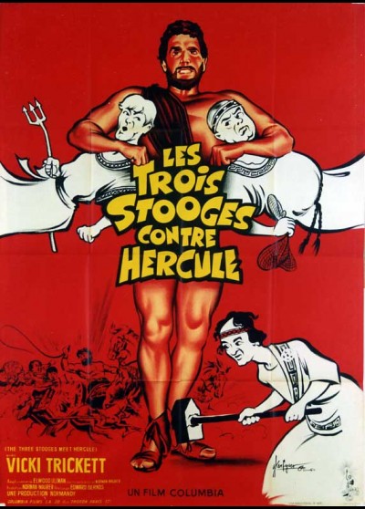 THREE STOOGES MEET HERCULES (THE) movie poster