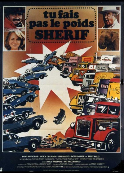 affiche du film TU FAIS PAS LE POIDS SHERIF