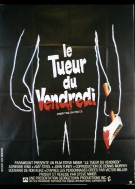 affiche du film VENDREDI 13 LE TUEUR DU VENDREDI