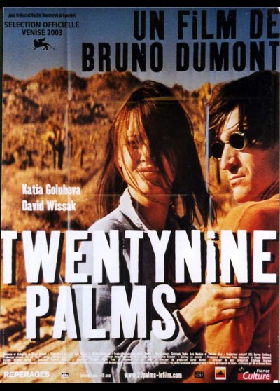 TWENTYNINE PALMS / 29 PALMS movie poster