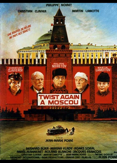 affiche du film TWIST AGAIN A MOSCOU