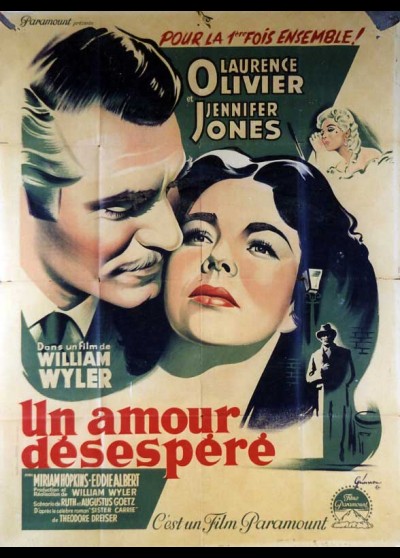 affiche du film UN AMOUR DESESPERE