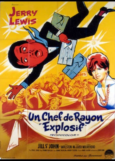 affiche du film UN CHEF DE RAYON EXPLOSIF