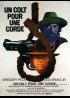 affiche du film UN COLT POUR UNE CORDE