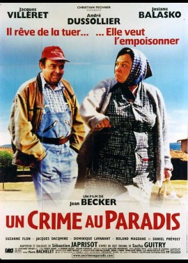 affiche du film UN CRIME AU PARADIS