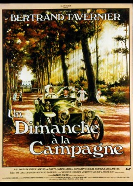 affiche du film UN DIMANCHE A LA CAMPAGNE