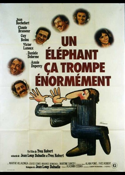 affiche du film UN ELEPHANT CA TROMPE ENORMEMENT