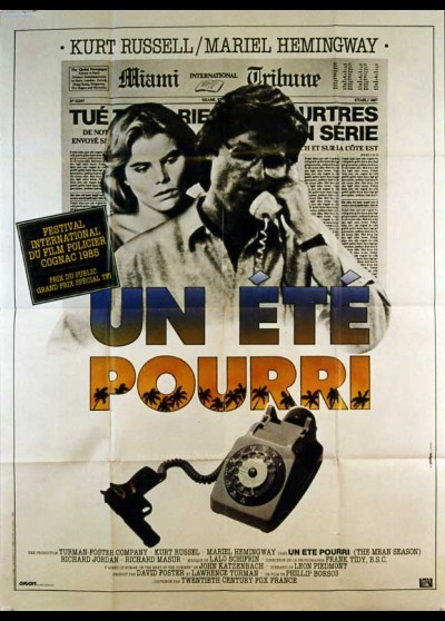 affiche du film UN ETE POURRI