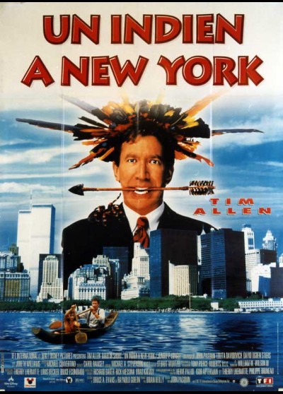 affiche du film UN INDIEN A NEW YORK