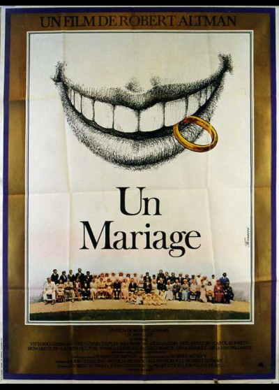 affiche du film UN MARIAGE
