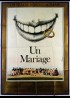 A WEDDING movie poster