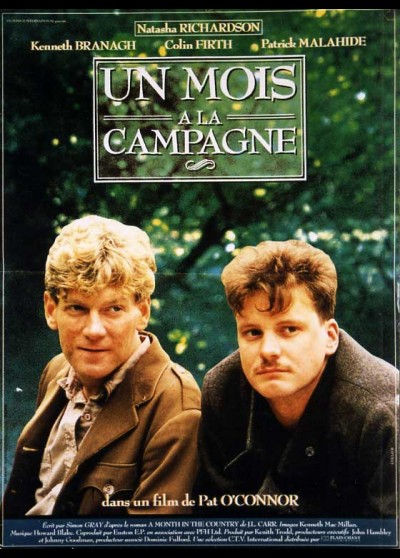 affiche du film UN MOIS A LA CAMPAGNE