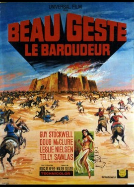 affiche du film BEAU GESTE LE BAROUDEUR