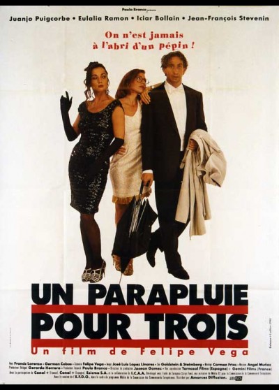UN PARAGUAS PARA TRES movie poster