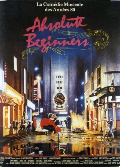 ABSOLUTE BEGINNERS movie poster