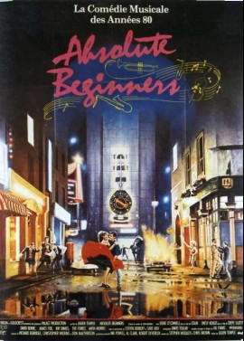 affiche du film ABSOLUTE BEGINNERS