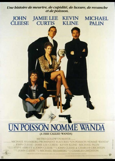 affiche du film UN POISSON NOMME WANDA