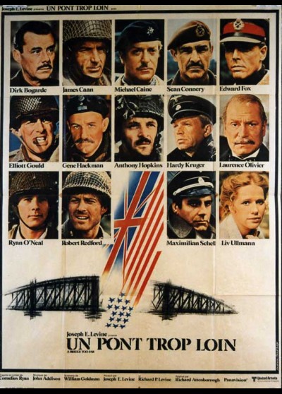 A BRIDGE TOO FAR movie poster