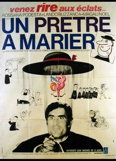 affiche du film UN PRETRE A MARIER