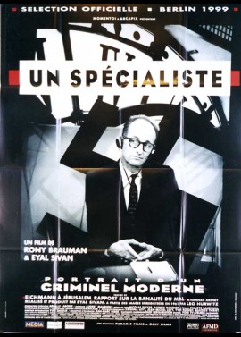 affiche du film UN SPECIALISTE PORTRAIT D'UN CRIMINEL MODERNE