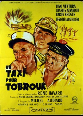 UN TAXI POUR TOBROUK movie poster