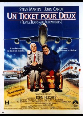 PLANES TRAINS ANS AUTOMOBILES movie poster