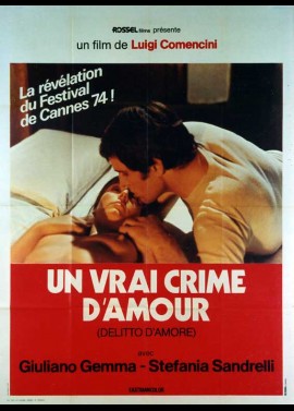affiche du film UN VRAI CRIME D'AMOUR