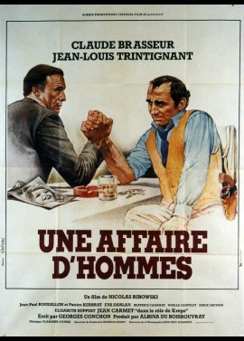 UNE AFFAIRE D'HOMMES movie poster