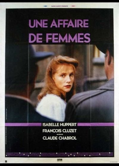 affiche du film UNE AFFAIRE DE FEMMES