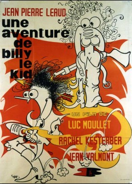 affiche du film UNE AVENTURE DE BILLY LE KID