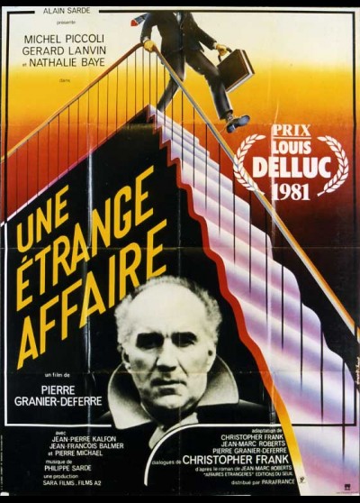 affiche du film UNE ETRANGE AFFAIRE