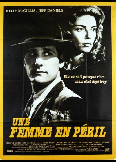 affiche du film UNE FEMME EN PERIL