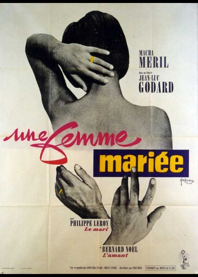 affiche du film UNE FEMME MARIEE