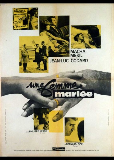 affiche du film UNE FEMME MARIEE