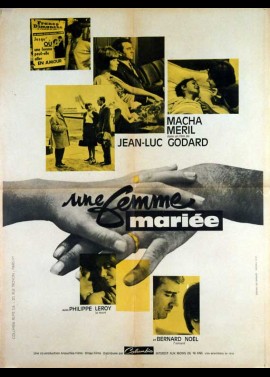 UNE FEMME MARIEE movie poster