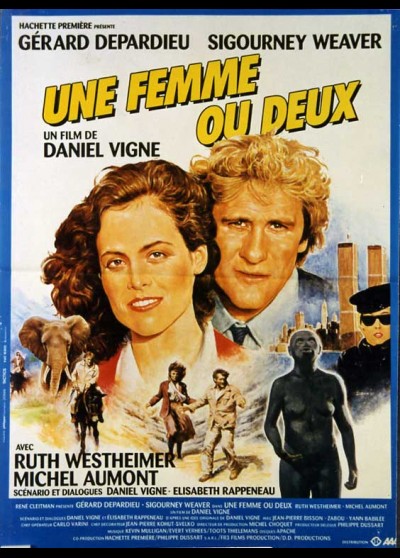 affiche du film UNE FEMME OU DEUX