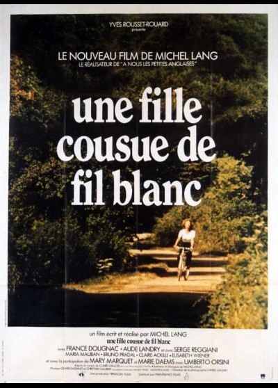 UNE FILLE COUSUE DE FIL BLANC movie poster
