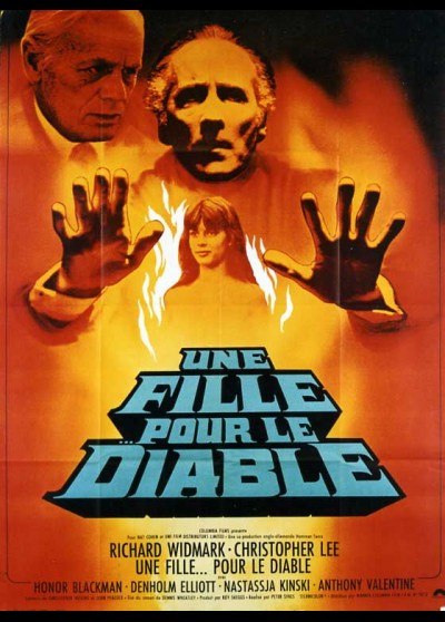 affiche du film UNE FILLE POUR LE DIABLE