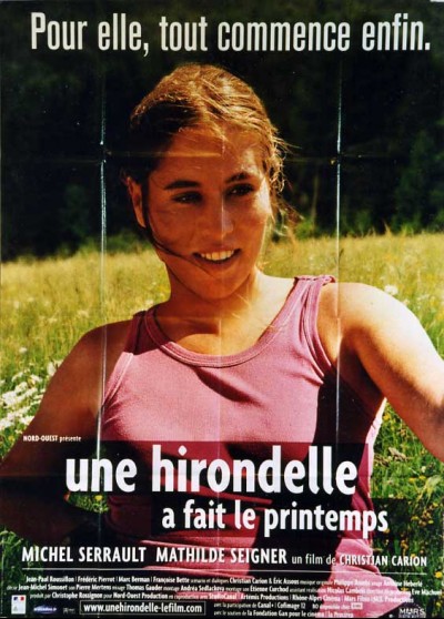 UNE HIRONDELLE A FAIT LE PRINTEMPS movie poster
