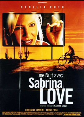 affiche du film UNE NUIT AVEC SABRINA LOVE