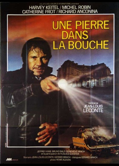 UNE PIERRE DANS LA BOUCHE movie poster