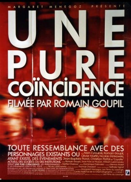 affiche du film UNE PURE COINCIDENCE