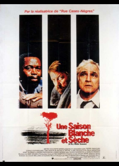 affiche du film UNE SAISON BLANCHE ET SECHE