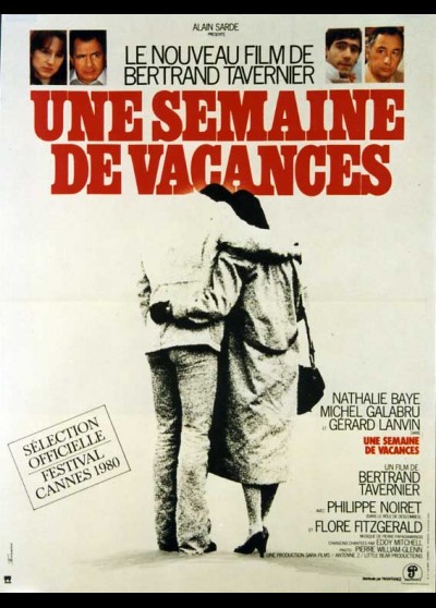 affiche du film UNE SEMAINE DE VACANCES