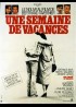 affiche du film UNE SEMAINE DE VACANCES