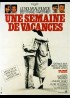 affiche du film UNE SEMAINE DE VACANCES