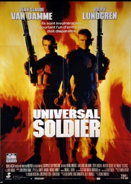 UNIVERSAL SOLDIER movie poster